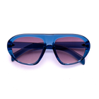 [ Toronto ] Oversized Y2k Sunglasses : Blue