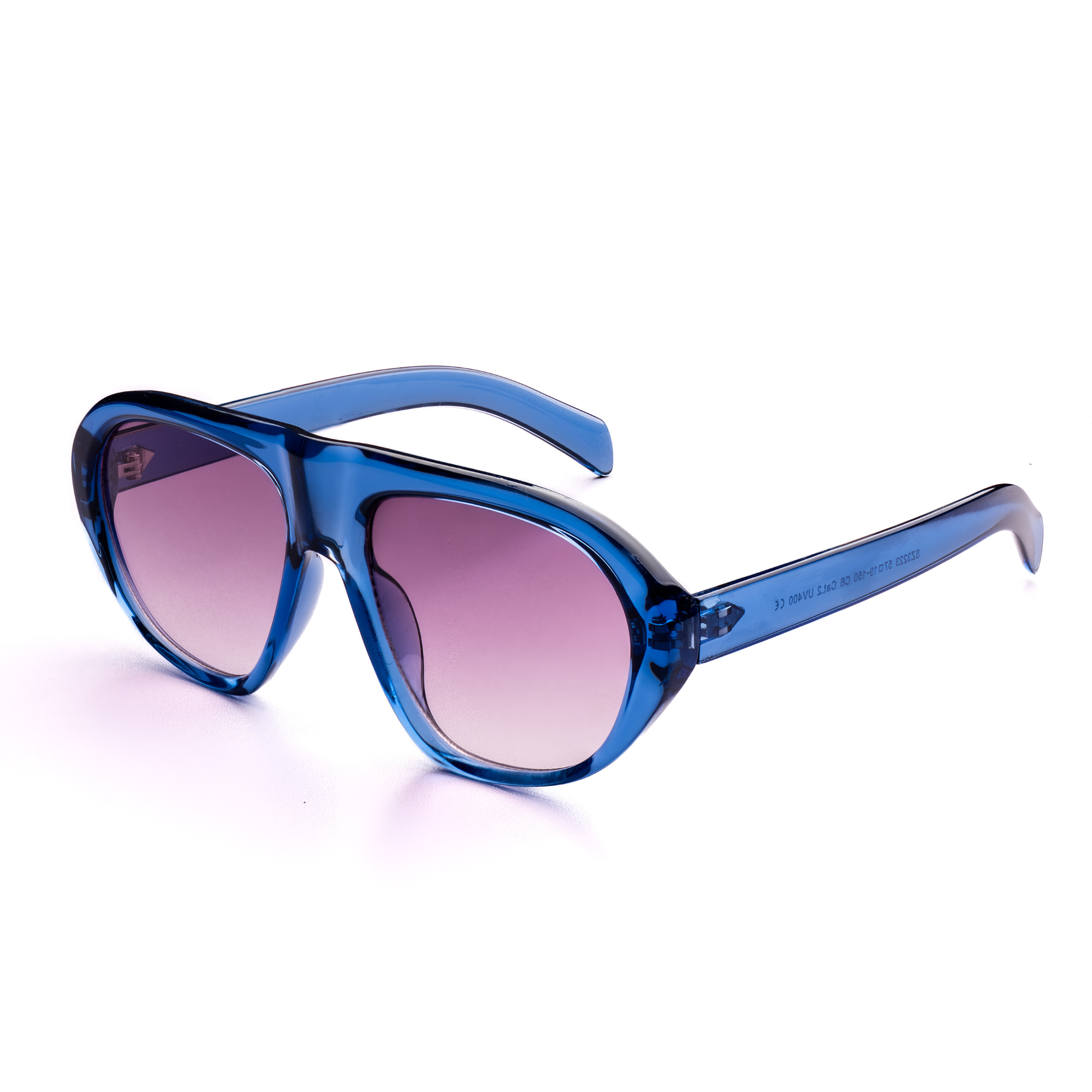 [ Toronto ] Oversized Y2k Sunglasses : Blue