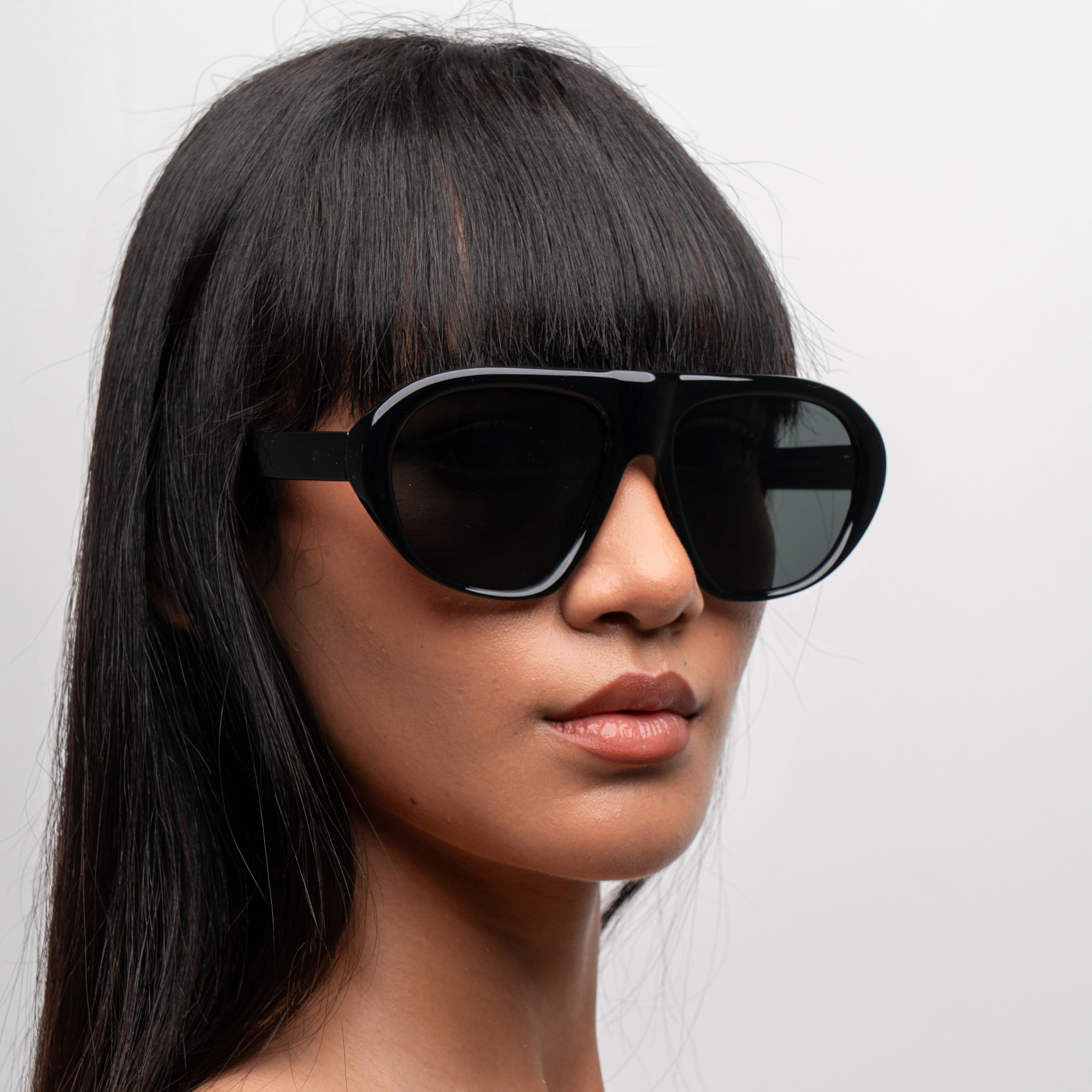 [ Toronto ] Oversized Y2k Sunglasses : Black