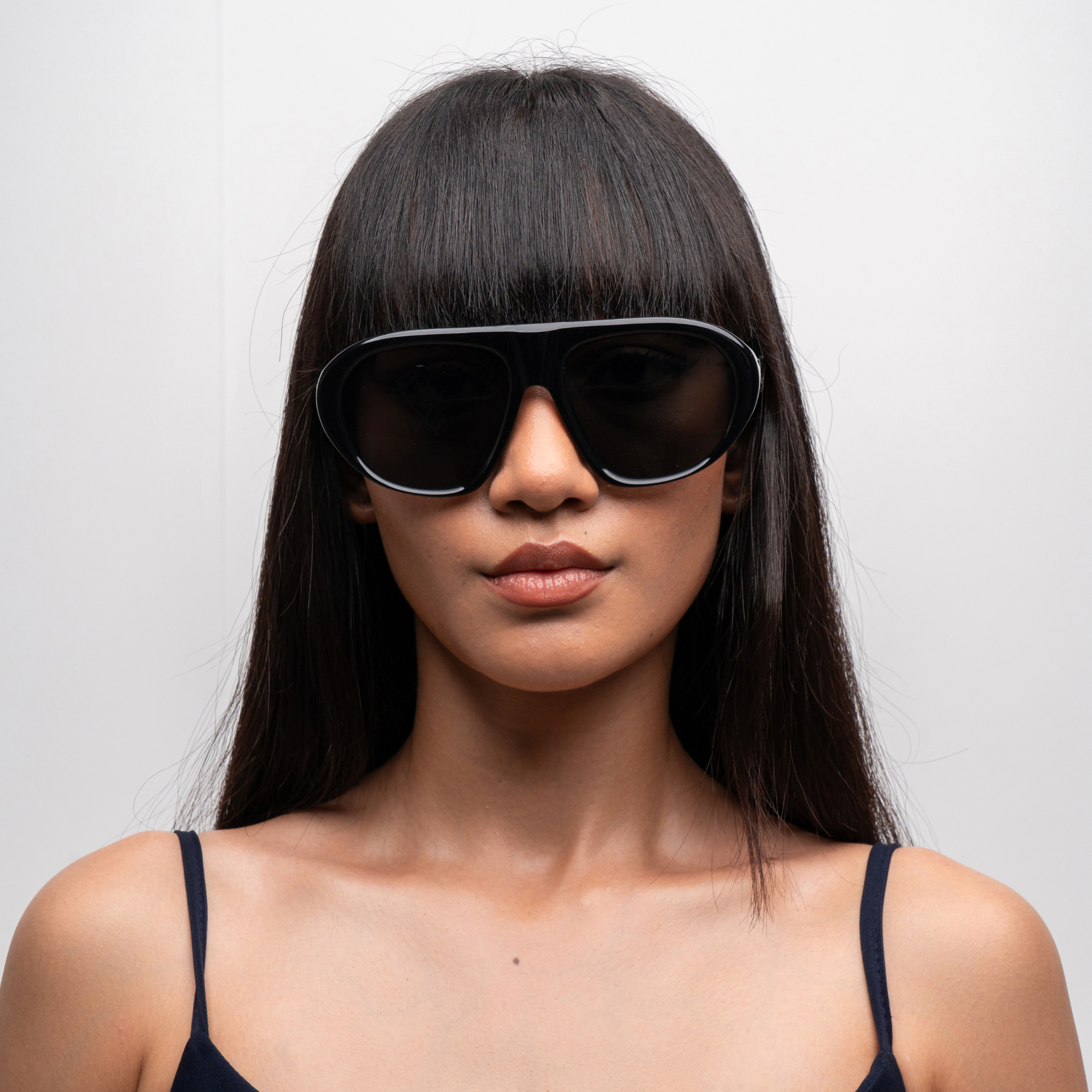 [ Toronto ] Oversized Y2k Sunglasses : Black