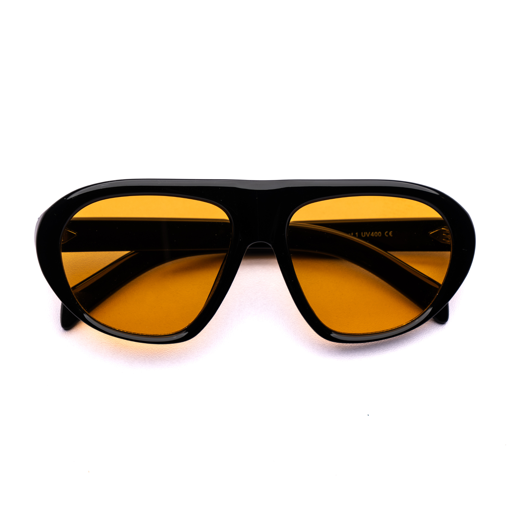 [ Toronto ] Oversized Y2k Sunglasses : Orange